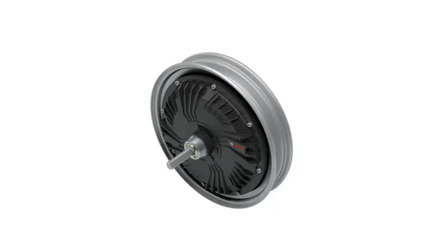 3d visualisation of an in-hub-drive unit